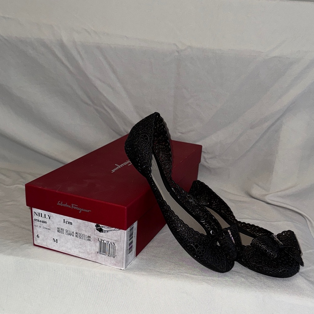 Ferragamo Nilly Jelly Ballet Flats